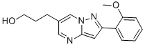 3-[2-(2-METHOXY-PHENYL)-PYRAZOLO[1,5-A]PYRIMIDIN-6-YL]-PROPAN-1-OL CAS#: 893613-25-7