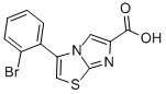 3-(2-BROMOPHENYL)IMIDAZO[2,1-B]THIAZOLE-6-CARBOXYLIC ACID CAS#: 891751-48-7