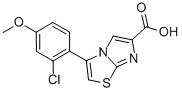 3-(2-CHLORO-4-METHOXYPHENYL)-2-METHYLIMIDAZO[2,1-B]THIAZOLE-6-CARBOXYLIC ACID CAS#: 891773-80-1