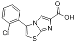 3-(2-CHLOROPHENYL)IMIDAZO[2,1-B]THIAZOLE-6-CARBOXYLIC ACID CAS#: 891768-83-5