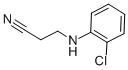 3-[(2-Chlorophenyl)amino]propanenitrile CAS#: 94-89-3