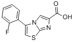 3-(2-FLUOROPHENYL)IMIDAZO[2,1-B]THIAZOLE-6-CARBOXYLIC ACID CAS#: 891751-64-7