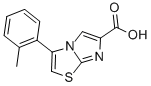 3-(2-METHYLPHENYL)IMIDAZO[2,1-B]THIAZOLE-6-CARBOXYLIC ACID CAS#: 891768-96-0