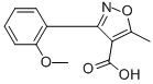 3-(2-Methoxyphenyl)-5-methyl-2,3-dihydroisoxazole-4-carboxylic acid CAS#: 93041-44-2