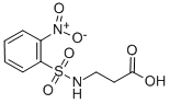 3-(2-NITRO-BENZENESULFONYLAMINO)-PROPIONIC ACID CAS#: 90558-39-7