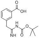 3-(2-TERT-BUTOXYCARBONYLAMINO-2-IMINO-ETHYL)-BENZOIC ACID CAS#: 891782-64-2