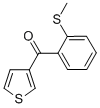 3-(2-THIOMETHYLBENZOYL)THIOPHENE CAS#: 896618-53-4
