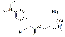 [3-[[2-cyano-3-[4-(diethylamino)phenyl]-1-oxoallyl]oxy]propyl](2-hydroxyethyl)dimethylammonium chloride CAS#: 93981-78-3