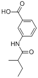 3-[(2-methylbutanoyl)amino]benzoic acid CAS#: 890983-61-6