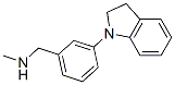 3-(2,3-dihydro-1H-indol-1-yl)benzylmethylamine CAS#: 92083-23-3