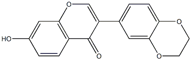 3-(2,3-dihydrobenzo[b][1,4]dioxin-6-yl)-7-hydroxy-4H-chromen-4-one CAS#: 96754-91-5