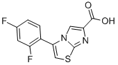 3-(2,4-DIFLUOROPHENYL)IMIDAZO[2,1-B]THIAZOLE-6-CARBOXYLIC ACID CAS#: 891770-38-0
