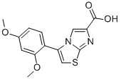 3-(2,4-DIMETHOXYPHENYL)IMIDAZO[2,1-B]THIAZOLE-6-CARBOXYLIC ACID CAS#: 891749-57-8