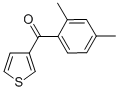 3-(2,4-DIMETHYLBENZOYL)THIOPHENE CAS#: 896618-59-0