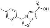 3-(2,4-DIMETHYLPHENYL)IMIDAZO[2,1-B]THIAZOLE-6-CARBOXYLIC ACID CAS#: 891770-97-1