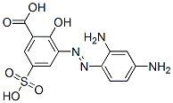 3-[(2,4-diaminophenyl)azo]-5-sulphosalicylic acid CAS#: 94236-86-9