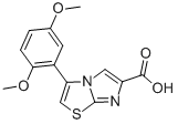 3-(2,5-DIMETHOXYPHENYL)IMIDAZO[2,1-B]THIAZOLE-6-CARBOXYLIC ACID CAS#: 891770-63-1