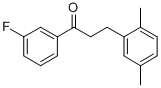 3-(2,5-DIMETHYLPHENYL)-3'-FLUOROPROPIOPHENONE CAS#: 898753-42-9