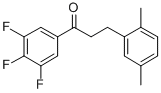 3-(2,5-DIMETHYLPHENYL)-3',4',5'-TRIFLUOROPROPIOPHENONE CAS#: 898754-12-6