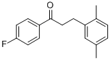 3-(2,5-DIMETHYLPHENYL)-4'-FLUOROPROPIOPHENONE CAS#: 898753-45-2