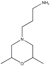 3-(2,6-DIMETHYLMORPHOLIN-4-YL)PROPAN-1-AMINE CAS#: 91551-59-6