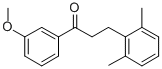 3-(2,6-DIMETHYLPHENYL)-3'-METHOXYPROPIOPHENONE CAS#: 898754-34-2