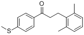 3-(2,6-DIMETHYLPHENYL)-4'-THIOMETHYLPROPIOPHENONE CAS#: 898754-61-5