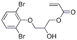 3-(2,6-dibromophenoxy)-2-hydroxypropyl acrylate CAS#: 93859-16-6