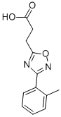 3-[3-(2-METHYLPHENYL)-1,2,4-OXADIAZOL-5-YL]PROPANOIC ACID CAS#: 94192-15-1