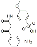 3-[[3-(3-aminophenyl)-1,3-dioxopropyl]amino]-4-methoxybenzenesulphonic acid CAS#: 94133-74-1