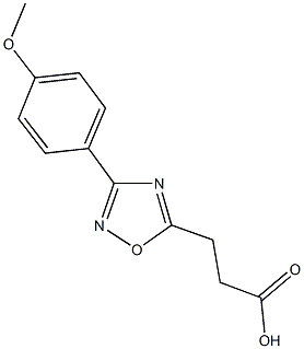 3-[3-(4-METHOXYPHENYL)-1,2,4-OXADIAZOL-5-YL]PROPANOIC ACID CAS#: 94192-18-4