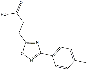 3-[3-(4-METHYLPHENYL)-1,2,4-OXADIAZOL-5-YL]PROPANOIC ACID CAS#: 94192-17-3