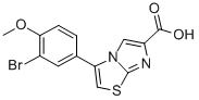 3-(3-BROMO-4-METHOXYPHENYL)IMIDAZO[2,1-B]THIAZOLE-6-CARBOXYLIC ACID CAS#: 891775-94-3