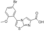 3-(3-BROMO-6-METHOXYPHENYL)IMIDAZO[2,1-B]THIAZOLE-6-CARBOXYLIC ACID CAS#: 891775-97-6