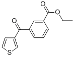 3-(3-CARBOETHOXYBENZOYL)THIOPHENE CAS#: 896618-51-2