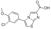 3-(3-CHLORO-4-METHOXYPHENYL)IMIDAZO[2,1-B]THIAZOLE-6-CARBOXYLIC ACID CAS#: 891770-91-5
