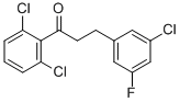 3-(3-CHLORO-5-FLUOROPHENYL)-2',6'-DICHLOROPROPIOPHENONE CAS#: 898751-60-5
