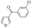 3-(3-CHLOROBENZOYL)THIOPHENE CAS#: 896618-55-6