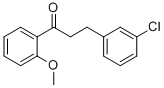 3-(3-CHLOROPHENYL)-2'-METHOXYPROPIOPHENONE CAS#: 898762-20-4