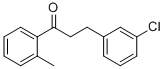 3-(3-CHLOROPHENYL)-2'-METHYLPROPIOPHENONE CAS#: 898762-12-4