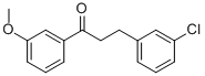 3-(3-CHLOROPHENYL)-3'-METHOXYPROPIOPHENONE CAS#: 898762-23-7