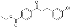 3-(3-CHLOROPHENYL)-4'-CARBOETHOXYPROPIOPHENONE CAS#: 898762-44-2