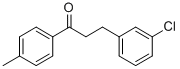 3-(3-CHLOROPHENYL)-4'-METHYLPROPIOPHENONE CAS#: 898762-17-9