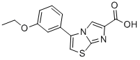3-(3-ETHOXYPHENYL)IMIDAZO[2,1-B]THIAZOLE-6-CARBOXYLIC ACID CAS#: 891769-40-7
