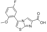 3-(3-FLUORO-6-METHOXYPHENYL)IMIDAZO[2,1-B]THIAZOLE-6-CARBOXYLIC ACID CAS#: 891771-62-3