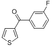3-(3-FLUOROBENZOYL)THIOPHENE CAS#: 896618-57-8