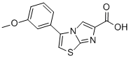 3-(3-METHOXYPHENYL)IMIDAZO[2,1-B]THIAZOLE-6-CARBOXYLIC ACID CAS#: 891769-21-4