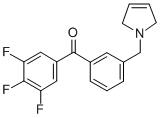 3'-(3-PYRROLINOMETHYL)-3,4,5-TRIFLUOROBENZOPHENONE CAS#: 898749-64-9