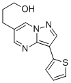 3-(3-THIOPHEN-2-YL-PYRAZOLO[1,5-A]PYRIMIDIN-6-YL)-PROPAN-1-OL CAS#: 893613-21-3
