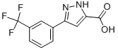 3-[3-(TRIFLUOROMETHYL)PHENYL]-1H-PYRAZOLE-5-CARBOXYLIC ACID CAS#: 93618-30-5